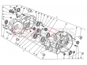 HUSQVARNA 2005 WR 250 CRANKCASE CARTER