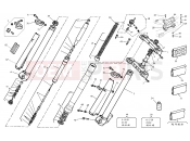 HUSQVARNA 2005 WR 250 FRONT FORK ASSEMBLY