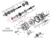 HUSQVARNA 2004 SMS-TE 610E GEAR BOX
