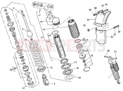 HUSQVARNA 2004 SMS-TE 610E REAR SUSPENSION