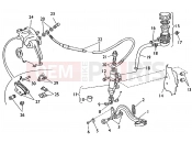 HUSQVARNA 2004 SMS-TE 610E REAR BRAKE SYSTEM