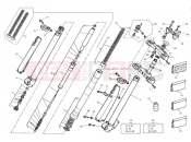 HUSQVARNA 2004 SMR 570R FRONT FORK ASSEMBLY