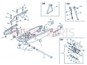 HUSQVARNA 2004 SMR 570R REAR SWING ARM