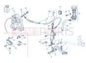 HUSQVARNA 2004 SMR 570R REAR BRAKE SYSTEM