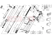 HUSQVARNA 2004 TE-SMR 570 FRONT FORK ASSEMBLY