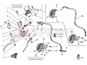 HUSQVARNA 2004 TE-SMR 570 FRONT BRAKE (RADIAL)
