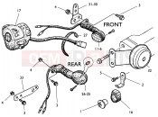 HUSQVARNA 2004 TE-SMR 570 DIRECTION INDICATORS