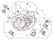 HUSQVARNA 2004 TE 510R CRANKCASE CARTER R.H.