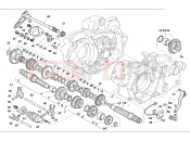 HUSQVARNA 2004 TE 510R GEAR BOX