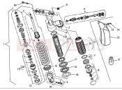 HUSQVARNA 2004 TE 510 CENTENNIAL REAR SUSPENSION