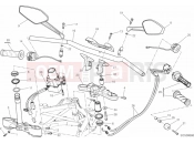 DUCATI Diavel Carbon BRA HANDLEBAR » HANDLE BAR