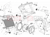 DUCATI Diavel CROMO RADIATOR, WATER,RH » COOLING SYSTEM