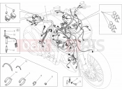 DUCATI Diavel WHITE STRIPE WIRING HARNESS » WIRING HARNESS