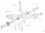 DUCATI Diavel WHITE STRIPE CONNECTING RODS » VALVE DRIVE
