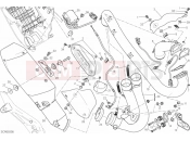 DUCATI HYPERMOTARD EXHAUST SYSTEM » EXHAUST SYSTEM