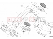 DUCATI HYPERMOTARD FOOTRESTS, LEFT » UNCLASSIFIED