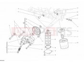 DUCATI Streetfighter 1098 S OIL PUMP - FILTER » LUBRICATION SYSTEM