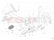 DUCATI Hypermotard 1100 EVO FOOTRESTS, RIGHT » UNCLASSIFIED