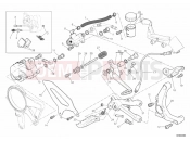 DUCATI Superbike 1199 Panigale S ABS REAR BRAKE SYSTEM » BRAKING SYSTEM