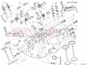 DUCATI Superbike 1199 Panigale S ABS VERTICAL CYLINDER HEAD » VALVE DRIVE
