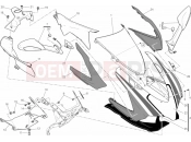 DUCATI 2012 Superbike 1199 Panigale S Tricolore COWLING » PLASTICS