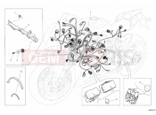 DUCATI 2012 Superbike 1199 Panigale S Tricolore WIRING HARNESS » WIRING HARNESS