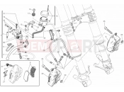 DUCATI 2012 Superbike 1199 Panigale S Tricolore FRONT BRAKE SYSTEM » BRAKING SYSTEM
