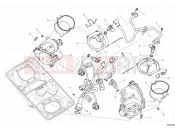 DUCATI 2012 Superbike 1199 Panigale S Tricolore THROTTLE BODY » INTAKE, CARBURETTOR