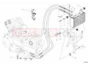 DUCATI Multistrada 1200 S Pikes Peak OIL COOLER » LUBRICATION SYSTEM