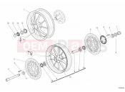 DUCATI Multistrada 1200 S Sport WHEELS » FRONT WHEEL
