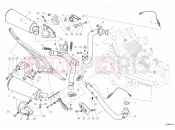 DUCATI 2012 Monster 696 EXHAUST SYSTEM » EXHAUST SYSTEM