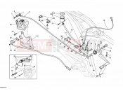 DUCATI 2012 Monster 696 REAR BRAKE SYSTEM » BRAKING SYSTEM