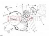 DUCATI 2012 Monster 696 CLUTCH COVER » CLUTCH