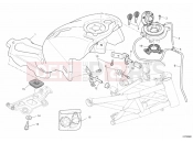 DUCATI 2012 Monster 696 ABS FUEL TANK » TANK/SEAT