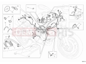 DUCATI 2012 Monster 696 ABS WIRING HARNESS » WIRING HARNESS