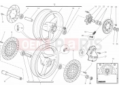 DUCATI Monster 795 kerekek » első kerék