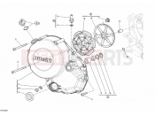 DUCATI Monster 796 ABS CLUTCH COVER » CLUTCH