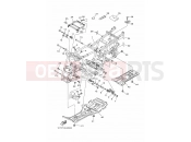 YAMAHA YFM 450 Grizzly YFM450FWA YFM450DE 1CUM 2014 FRAME