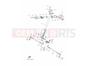 YAMAHA YFM 450 Grizzly YFM450FWA YFM450DE 1CUM 2014 STEERING