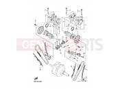 YAMAHA XVS 1300 A Midnight Star XVS1300A (1CS5) 2014 CAMSHAFT & CHAIN