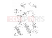 YAMAHA XVS 1300 A Midnight Star XVS1300A (1CS5) 2014 RADIATOR & HOSE