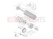 YAMAHA XVS 1300 A Midnight Star XVS1300A (1CS5) 2014 CLUTCH