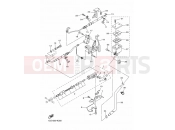 YAMAHA XVS 1300 A Midnight Star XVS1300A (1CS5) 2014 REAR MASTER CYLINDER