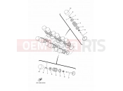YAMAHA MT-09 MT-09 MT09 (1RCD) 2014 VALVE