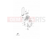 YAMAHA MT-07 MT-07 MT07 (1WS2) 2014 OIL PUMP