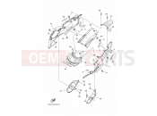 YAMAHA MT-07 MT-07 MT07 (1WS2) 2014 SIDE COVER