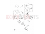 YAMAHA MT-07 MT-07 MT07 (1WS2) 2014 SEAT