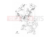 YAMAHA MT-07 MT-07 MT07 (1WS2) 2014 STAND & FOOTREST 2