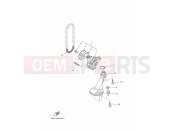 YAMAHA MT-09 MT-09 ABS MT09A (2DR2) 2014 (france) OIL PUMP