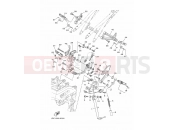 YAMAHA MT-09 MT-09 ABS MT09A (2DR2) 2014 (france) STAND & FOOTREST